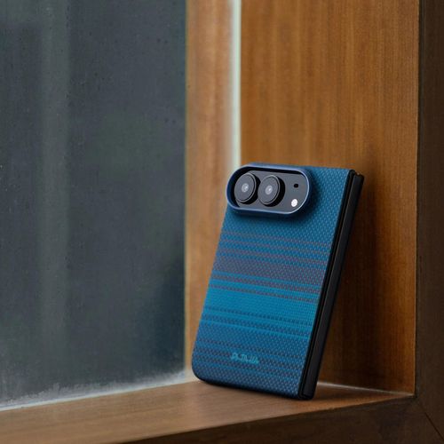 cumpără Husă pentru smartphone Pitaka Edge iPhone 18 Fold (Protectie spate) (Midnight), KI1803F în Chișinău 
