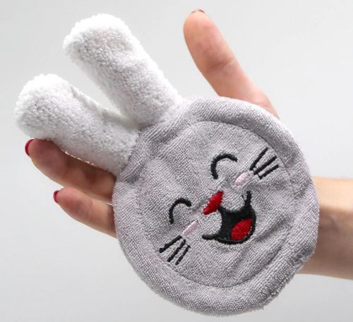 купить Аксессуар для самых маленьких BabyJem 627 Periuta de dinti pentru folosire pe deget Albastra в Кишинёве 