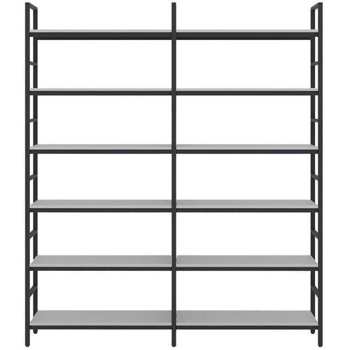 купить Офисный стеллаж Deco Raft arhiva modular M2 cu 6 nivele 197x34xH210cm в Кишинёве 