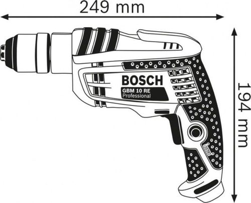 cumpără Bormașina Bosch GBM 10 RE 450 W 0601473600 în Chișinău 