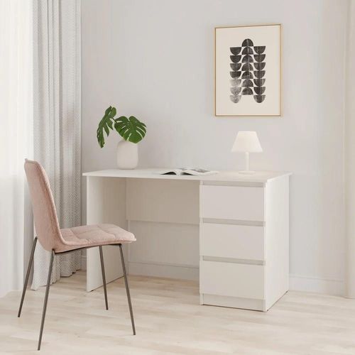 cumpără Masă de birou MebelStar NEO SK-3 120x60x75.5 White (MBS-1210) în Chișinău 