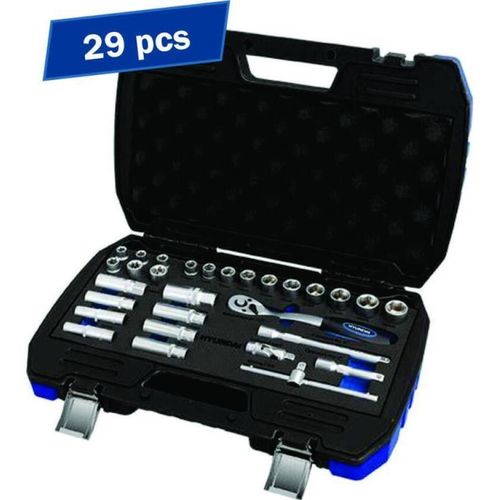 купить Набор ручных инструментов Hyundai HY-59652 Набор трубчатых ключей 3/8 (29 шт.) в Кишинёве 