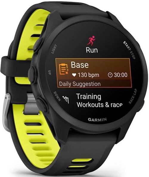 cumpără Ceas inteligent Garmin Forerunner 170 Music, GPS, WiFi, Black/Amp Yellow, WW (010-03920-10) în Chișinău 
