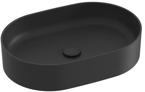 купить Раковина Ravak Ceramic Slim 550 O 55x37x12cm Black matt XJX0D155000 в Кишинёве 