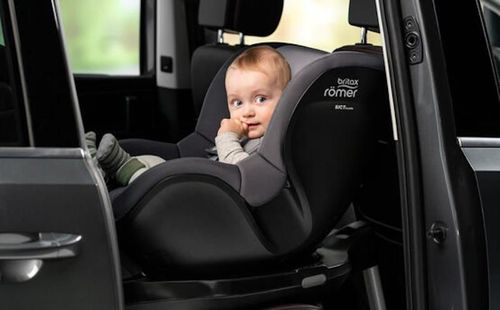 cumpără Scaun auto Britax-Römer DualFix 3 i-Size with flex base iSense BR Midnight Grey (2000035175) în Chișinău 