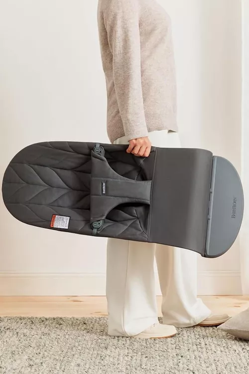 cumpără Leagăn pentru bebeluși BabyBjorn 006226A Petal quilt, Anthracite în Chișinău 