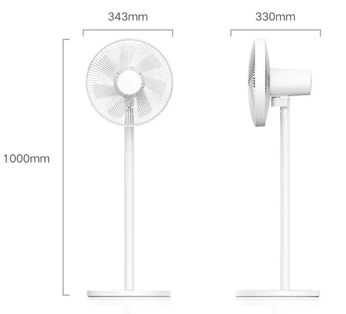 купить Вентилятор напольный Xiaomi Mi Smart standing Fan 2 Lite в Кишинёве 