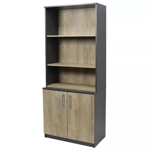 купить Офисный шкаф Andra Vitrina birou 800x450x1900 Gri închis в Кишинёве 