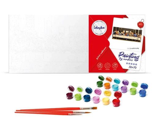 купить Картина по номерам Ideyka (KHO8423) The Last Supper, 30х70 в Кишинёве 