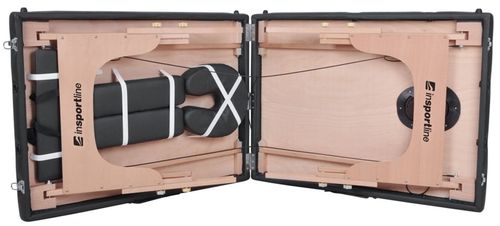 cumpără Masă de masaj inSPORTline SL-00014113 Orashi (250kg) din lemn Cream 30700-2 în Chișinău 