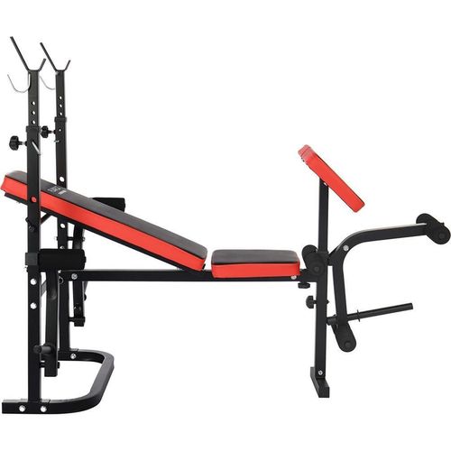 cumpără Banca pentru antrenament de forţă FunFit 4807 Black/Red în Chișinău 