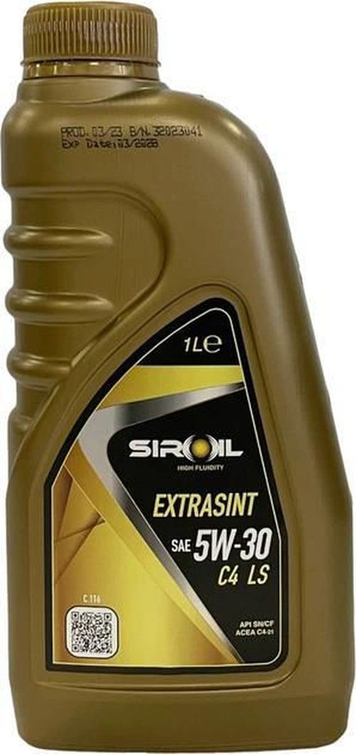 купить Масло Siroil 5W40 C4 1l EXTRASINT LS (SIR11901) в Кишинёве 