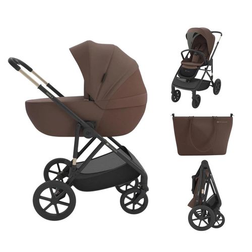cumpără Сărucior pentru copii KinderKraft 2в1 Prime 3 KSPRIM03BRW2000 Velvet Mocca în Chișinău 