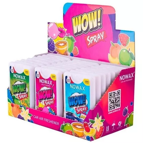 cumpără Odorizant auto Pigeon WOW Spray 18 ml - набор всех запахов 24шт în Chișinău 