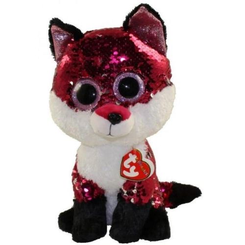 купить Мягкая игрушка TY TY36270 Flippables JEWEL sequin fox 15 cm в Кишинёве 