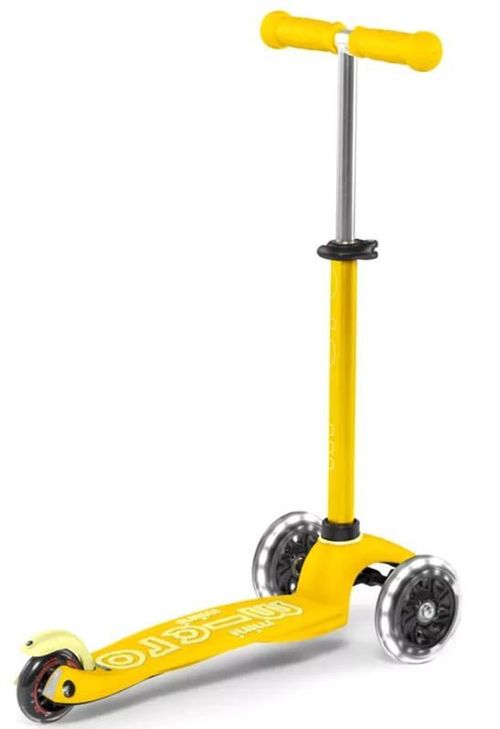 купить Самокат Micro MMD053 Mini Deluxe LED Yellow в Кишинёве 