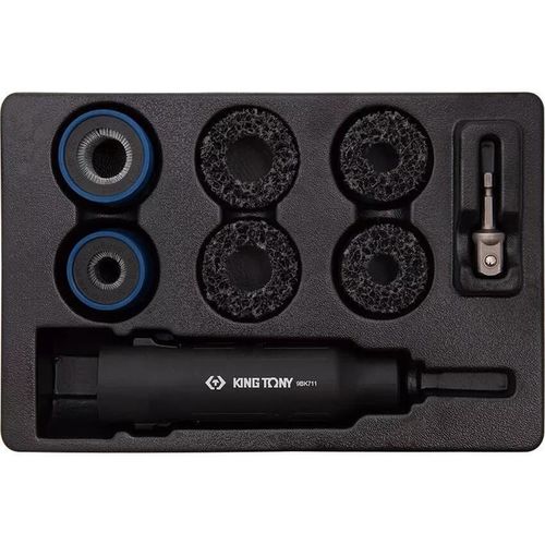 cumpără Set de tubulare, bite, duze King Tony 9BK7009 Набор для очистки шпилек ступицы, 8 пр. în Chișinău 