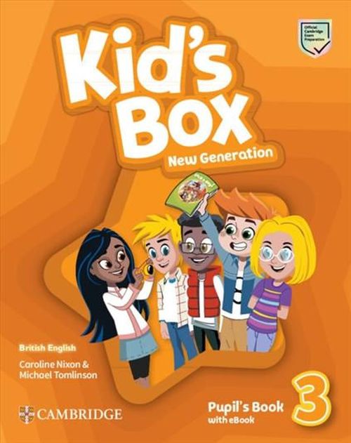 купить Kid's Box New Generation Level 3 Pupil's Book with eBook British English в Кишинёве 