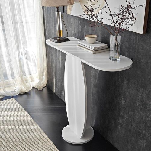 купить Стол Trendy Ellittica, Alb, 100x81x30cm (GTR005836) в Кишинёве 
