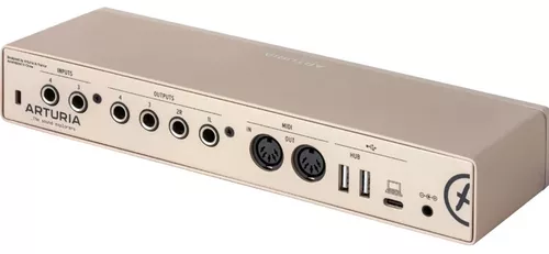 cumpără Accesoriu p/u instrumente muzicale Arturia Interfata MiniFuse4 Champagne în Chișinău 