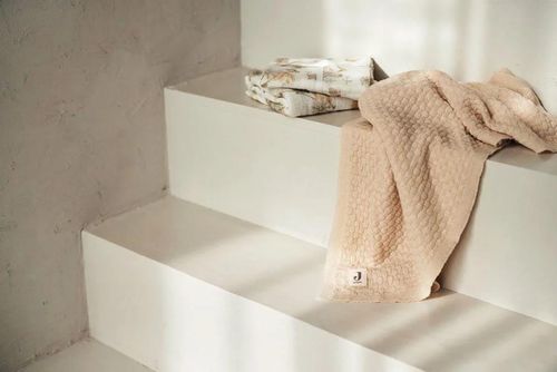 cumpără Set de perne si plapume Jollein 516-522-67080 Paturica Weave Knit Merino wool Oatmeal, 100x150 cm în Chișinău 
