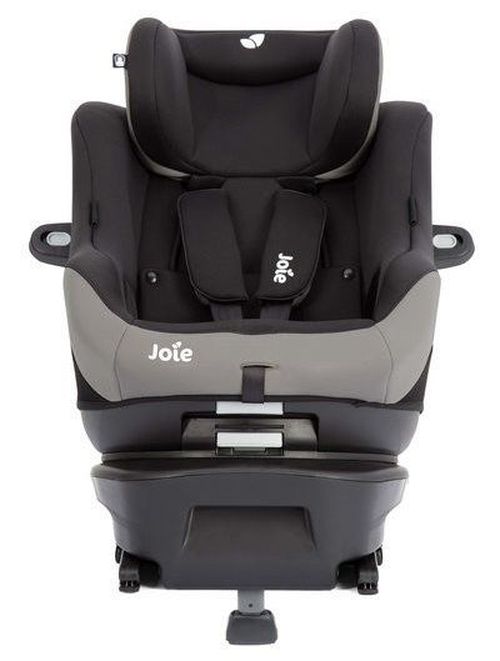 Scaun auto rotativ cu isofix Joie Spin Safe Black Pepper, 0-18 kg 