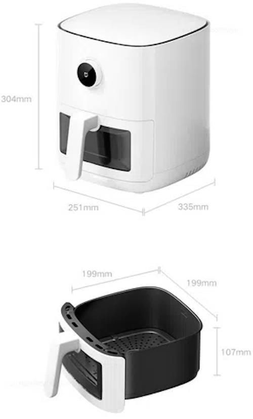 купить Фритюрница Xiaomi Smart Air Fryer Pro 4L в Кишинёве 