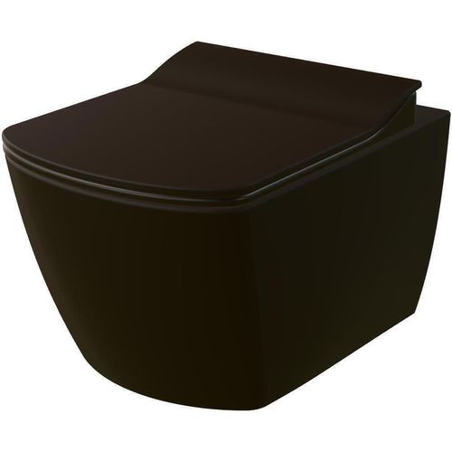 купить Унитаз Creavit Free FE320-11KK00E-0000/KC0903.01.2100E coal black в Кишинёве 