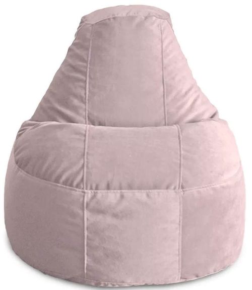 купить Кресло-мешок BeanBag BM5900, Люкс из велюра, XL, пудра в Кишинёве 
