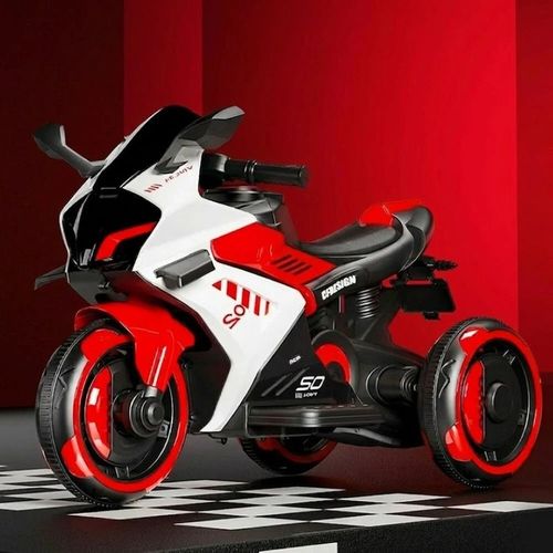 cumpără Mașină electrică pentru copii Richi (85297) Motocicleta rosie pe acumulator pentru copii (W6) în Chișinău 