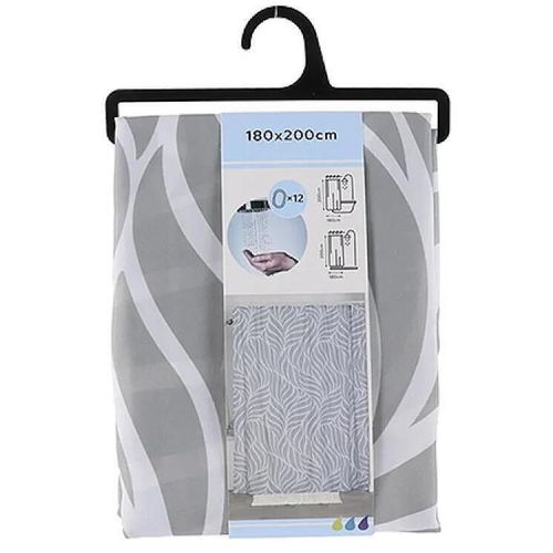 купить Занавеска для ванной Tendance 55686 180x200cm Imagine, poliester в Кишинёве 