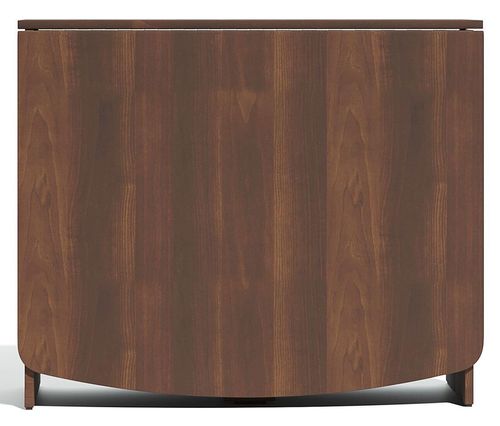 купить Стол Fabrik Home Стол-тумба закругленный орех каменный в Кишинёве 