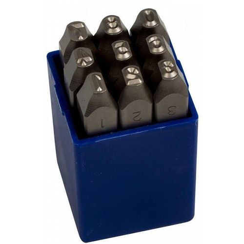 cumpără Set de tubulare, bite, duze King Tony 11409SQ08 Set de perforatoare cu impact 8 mm, numere, 9 bucăți în Chișinău 