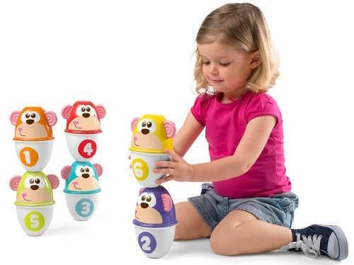купить Активная игра Chicco 52280 Set 6 Popice Loveste maimutica в Кишинёве 