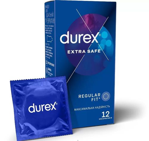 Презервативы утолщенные Durex Extra Safe (12 шт) 