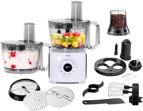 cumpără Procesor și combină de bucătărie Adler AD 4224 Black/White 12в1 în Chișinău 