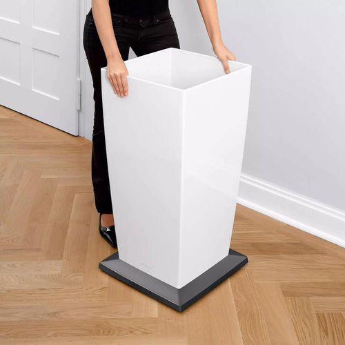 cumpără Ghiveci pentru flori Lechuza Cubico Premium 30, White în Chișinău 
