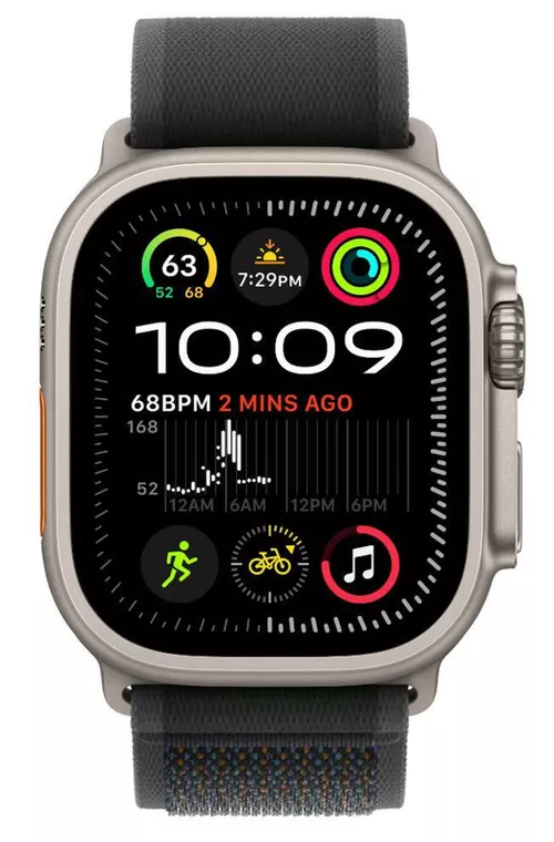 купить Ремешок Apple 49mm Black Trail Loop - S/M MXTQ3 в Кишинёве 