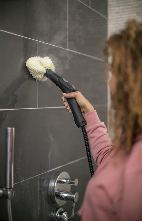 cumpără Aparat de curățat cu aburi Karcher SC 3 EasyFix White (1.513-650.0) + Perii în Chișinău 