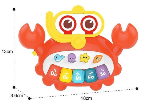 купить Музыкальная игрушка Huanger (20014) Crab muzical HE0535 в Кишинёве 