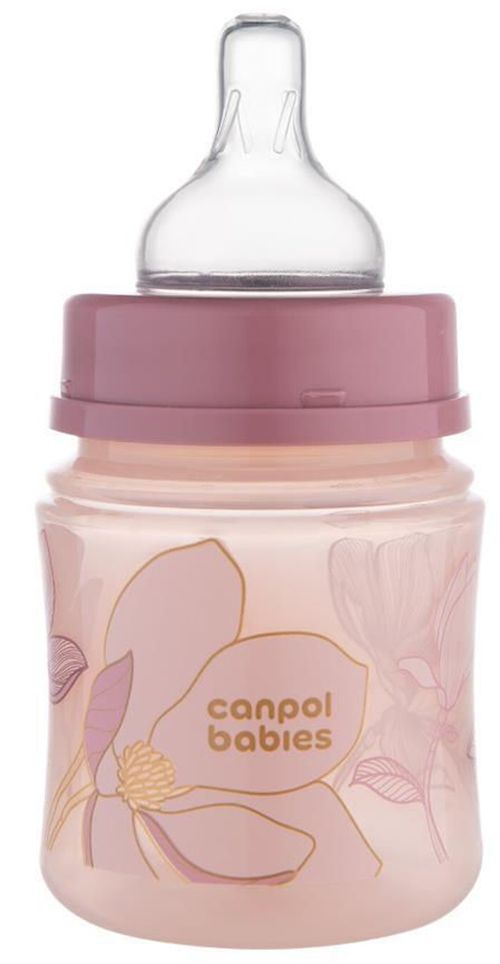 cumpără Cană cu pai Canpol 35/239 Антиколиковая бутылочка EasyStart 120мл Gold în Chișinău 