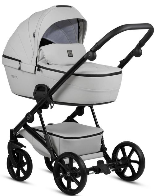 купить Детская коляска Tutis 2in1 VIVA5+ Leather, Cloud 085 (1452085) в Кишинёве 
