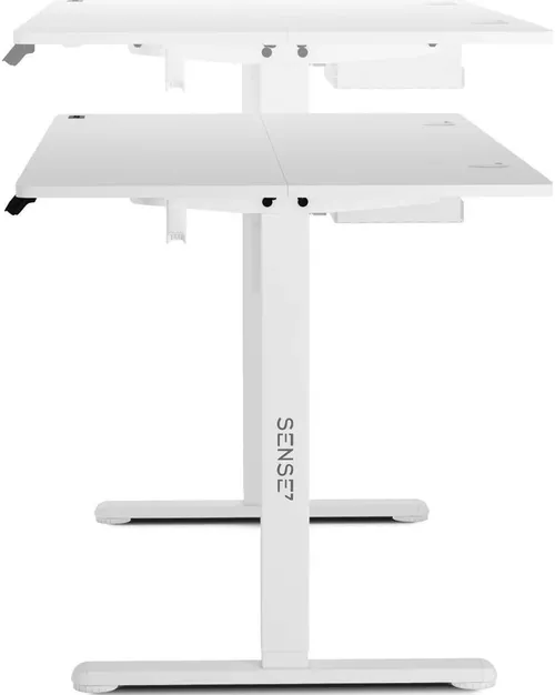 купить Стол компьютерный Sense7 Nojo 140x70 White в Кишинёве 