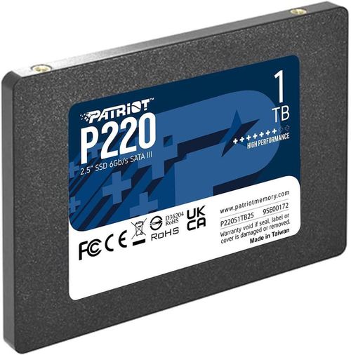 купить Накопитель SSD внутренний Patriot P220S1TB25 в Кишинёве 