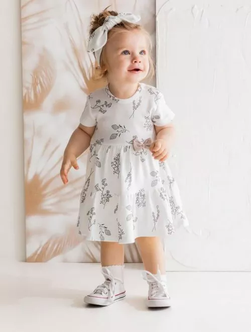 cumpără Haine pentru copii New Baby 48325 Платье Nicol Ella 80 (9-12m) în Chișinău 