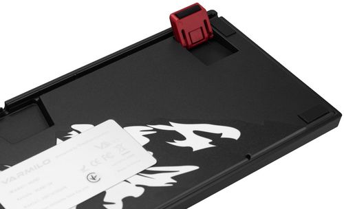 cumpără Tastatură gaming Varmilo VEA87 Summit R1 87Key, Cherry Mx Red, EN/UKR, White Led, Blue în Chișinău 