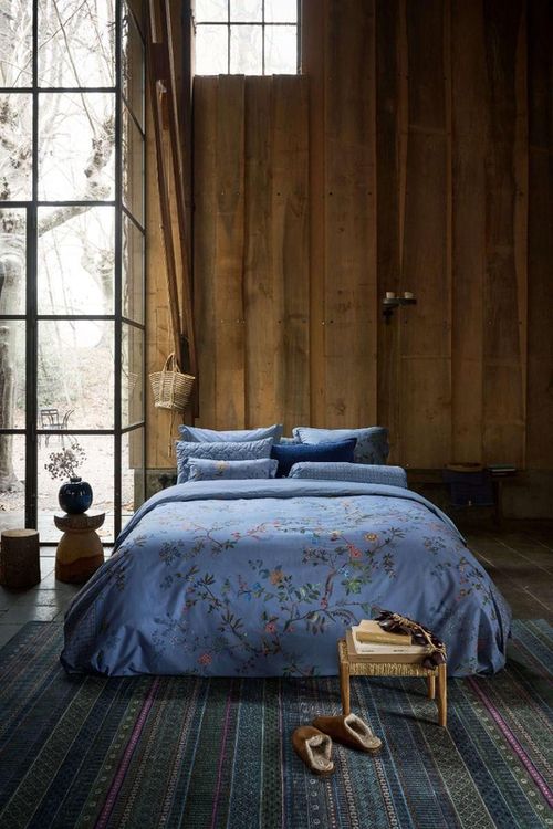 купить Домашний текстиль Pip Studio 332267 Bustani Blue 200x200/220 в Кишинёве 