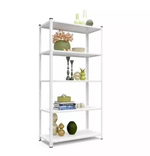 cumpără Raft de depozitare Nex Home Raft metalic Elegant 1840x950x440 mm, 5 rafturi metal, white în Chișinău 