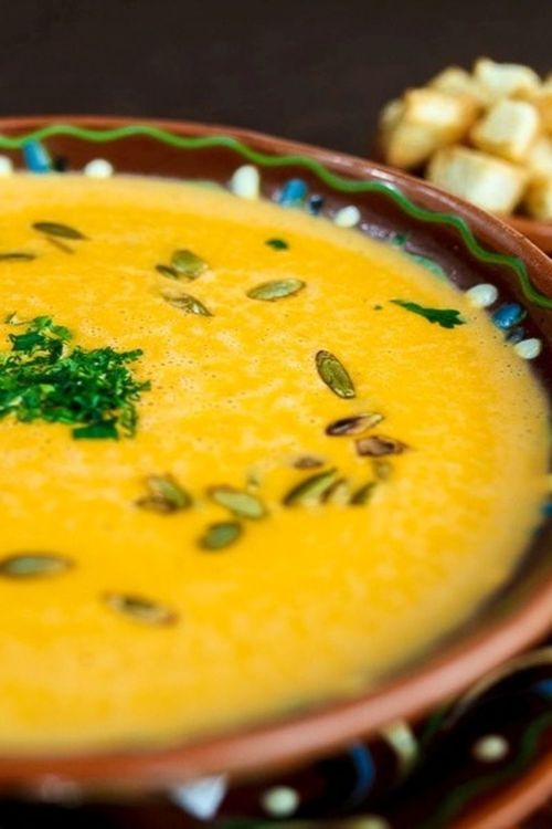 купить Суп крем из тыквы с гренками в Кишинёве 