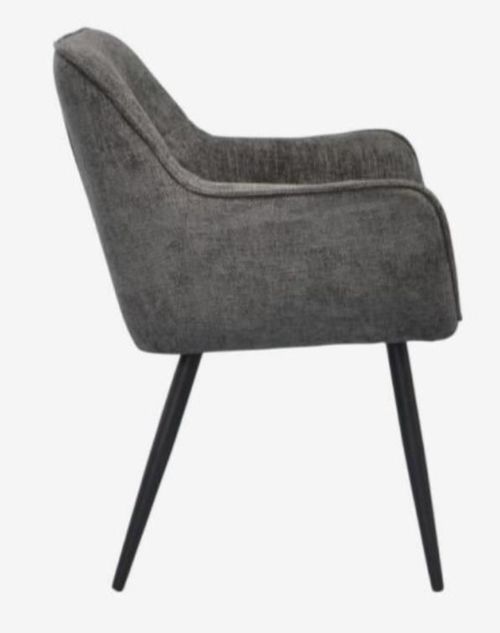 купить Комплект стол и стулья Evelin di Costacurta стол DT-402-3B + 4 стула YTC-090B Dark grey в Кишинёве 